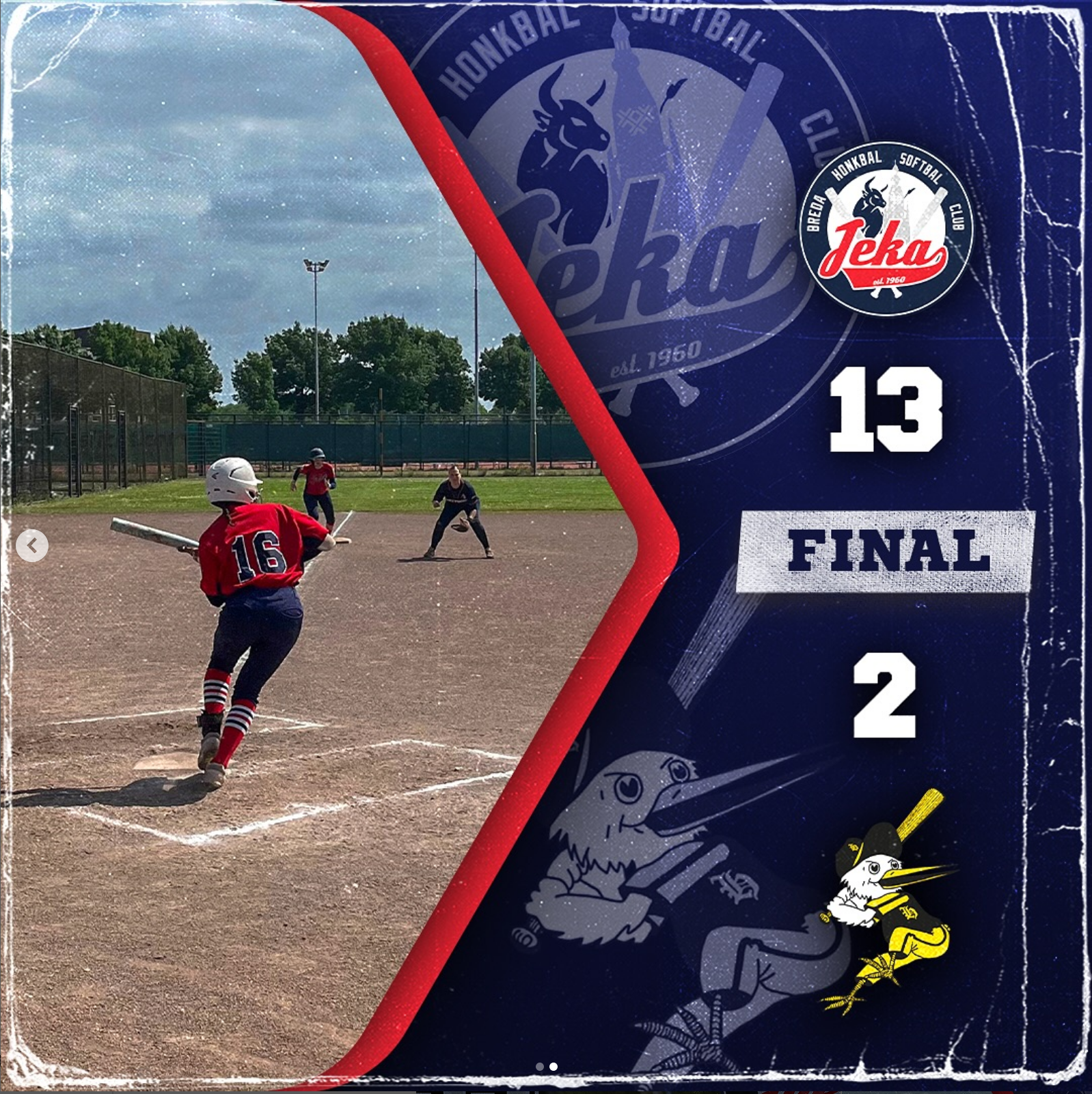 De wedstrijden voor de dames zitten weer erop! 2 Wins ✅